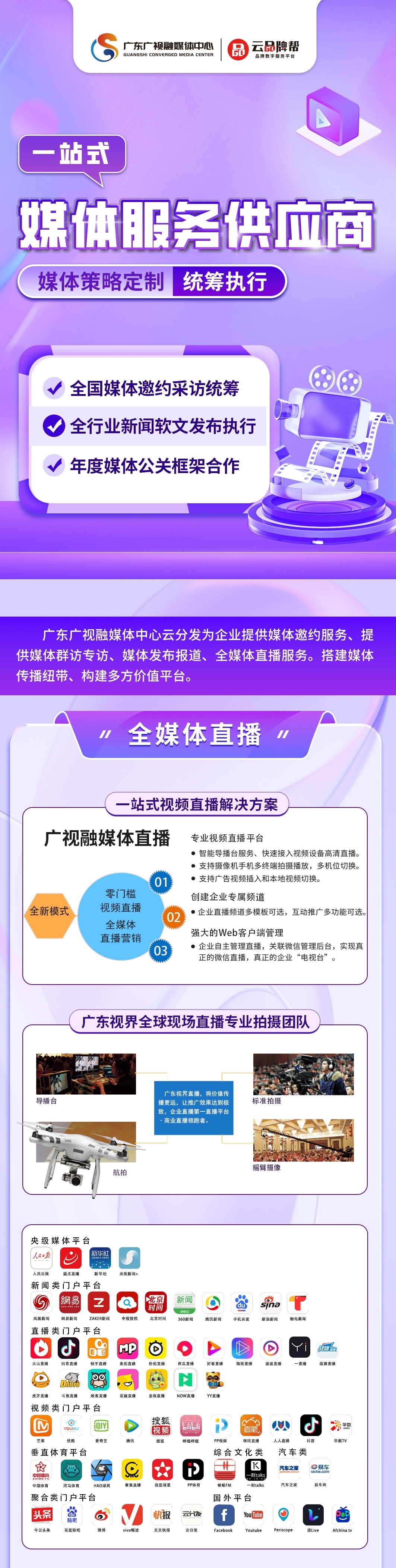 关于我们——一站式媒体服务提供商